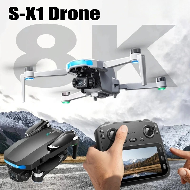 Drone Mapping - Drone Originale S-X1 8K HD Professionale