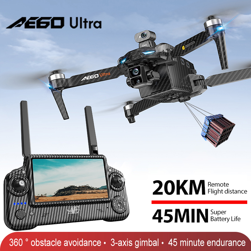 Drone Photogrammetry - AE60 GPS Drone Professionale 8K Fotocamera