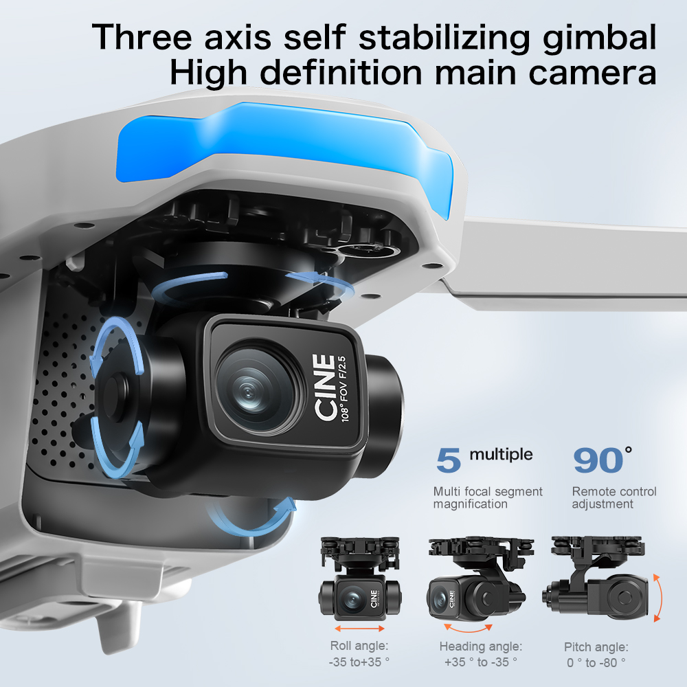 Drone GPS S-X1 MAX con giunto  - Drone Photogrammetry recensione e prezzo