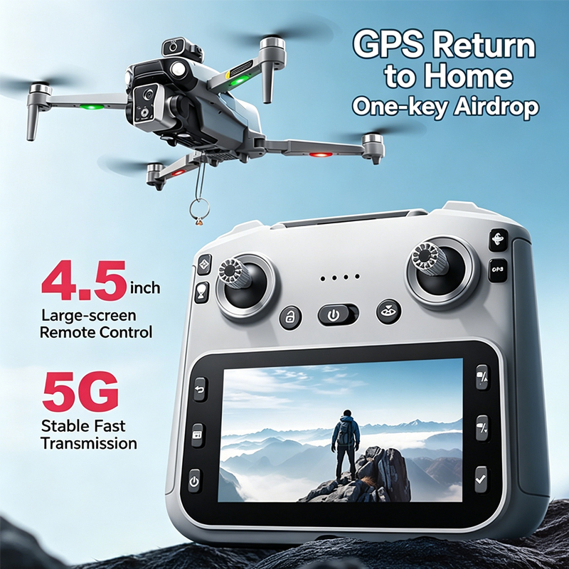 Drone GPS K19 MAX con Fotocame - Drone Photogrammetry recensione e prezzo